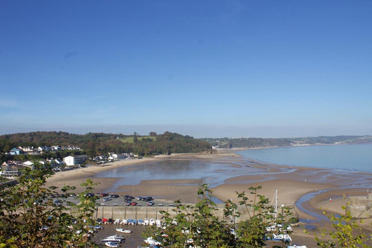 Beach House With Sea Views Over Saundersfoot Bay Eksteriør bilde