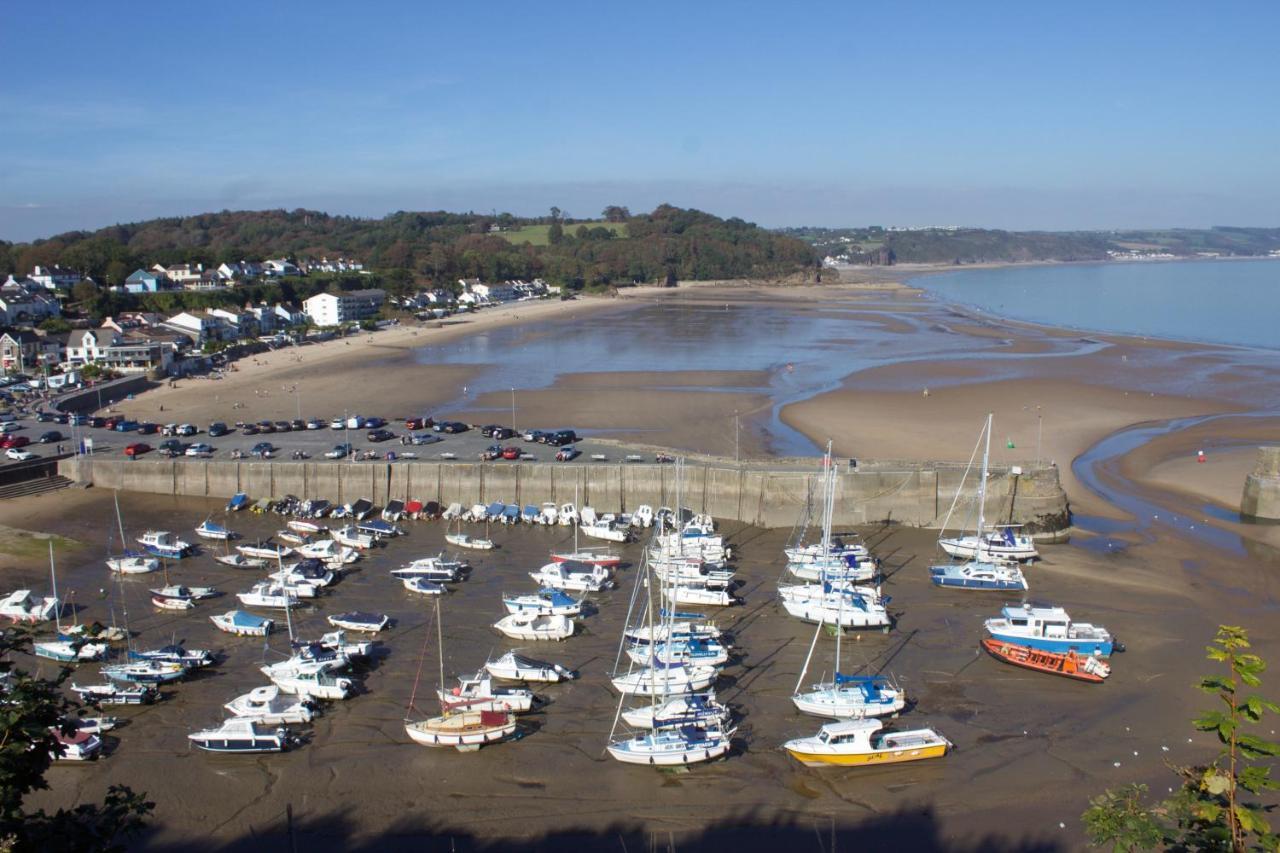 Beach House With Sea Views Over Saundersfoot Bay Eksteriør bilde