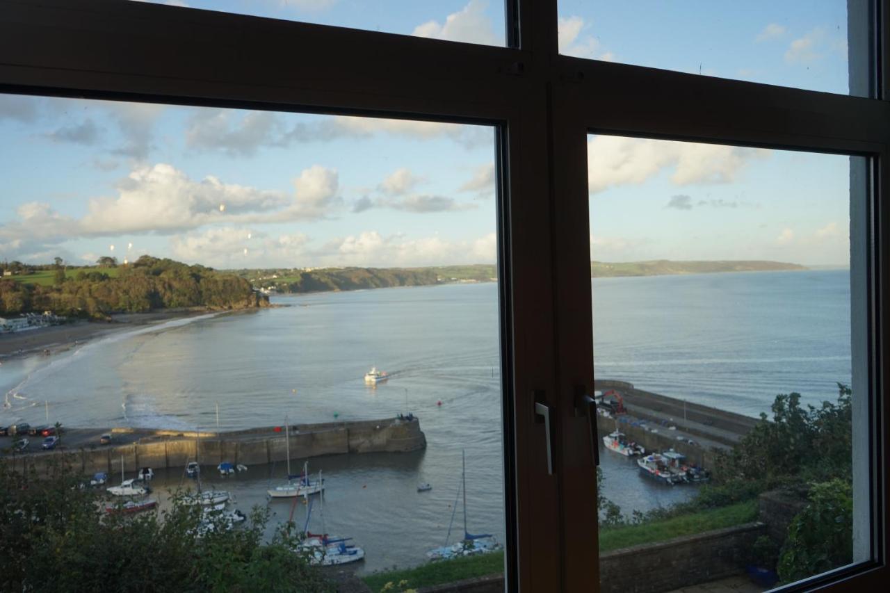 Beach House With Sea Views Over Saundersfoot Bay Eksteriør bilde