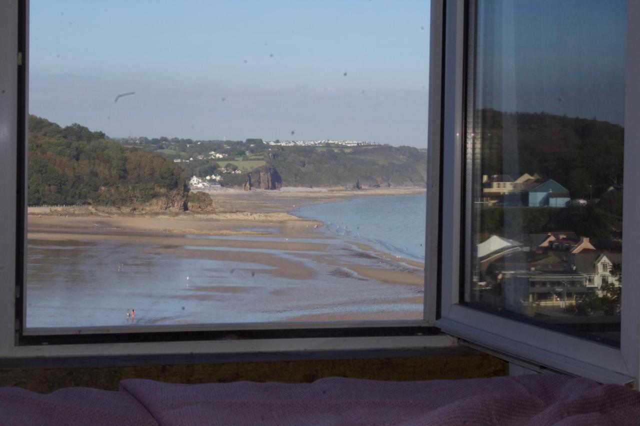 Beach House With Sea Views Over Saundersfoot Bay Eksteriør bilde