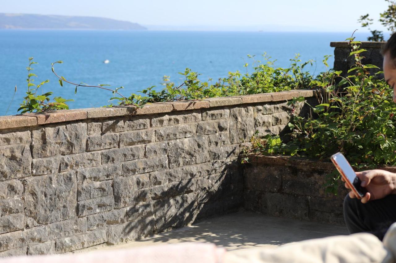 Beach House With Sea Views Over Saundersfoot Bay Eksteriør bilde